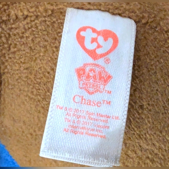 Paw Patrol Chase Puppy Dog Plush Stuffed Animal Toy 14" - Picture 7 of 8